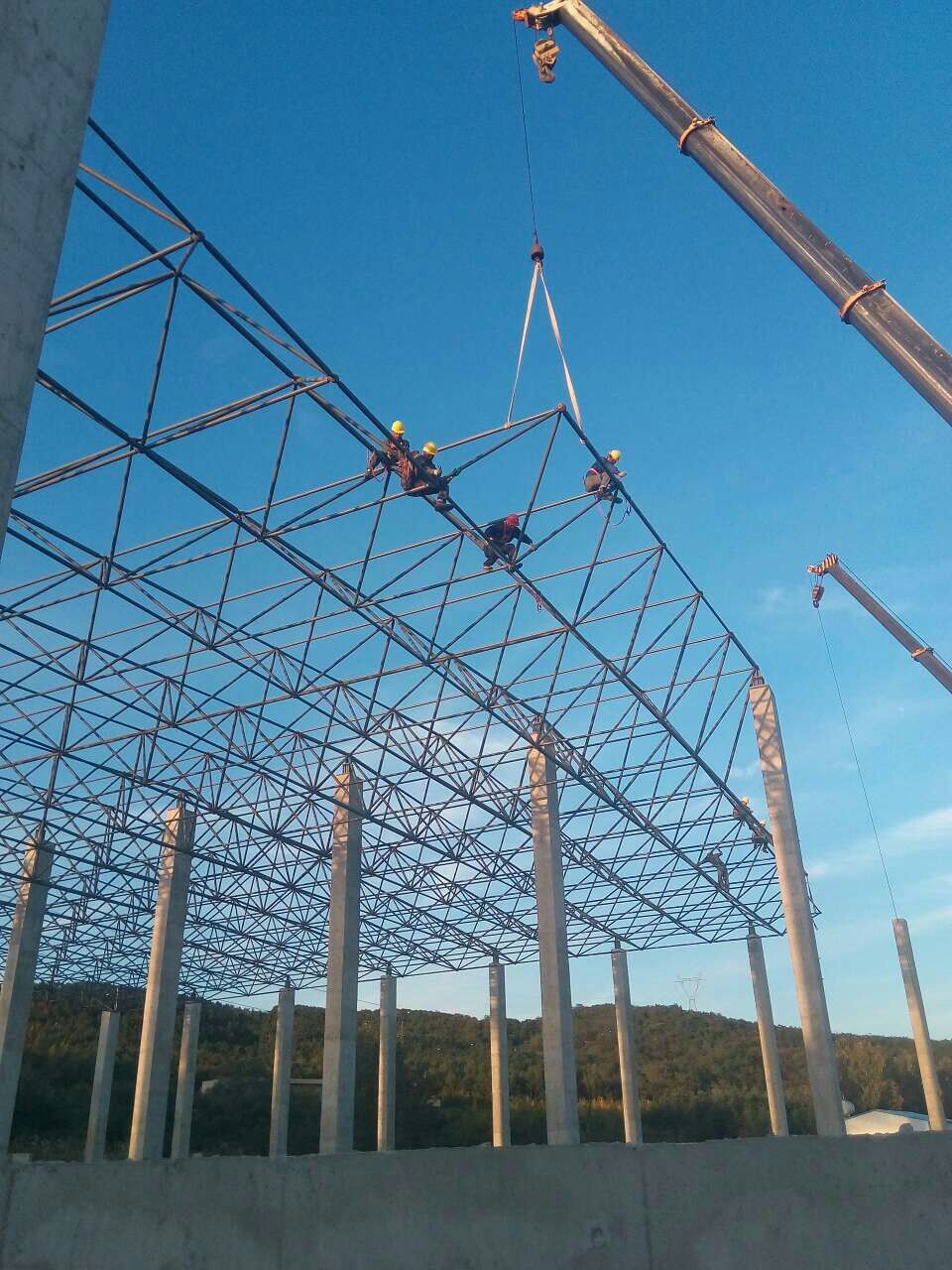 眉山物流园网架